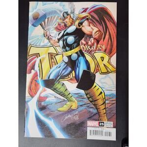 MIGHTY THOR #25 (Marvel Comics 2022) -- J Scott Campbell VARIANT